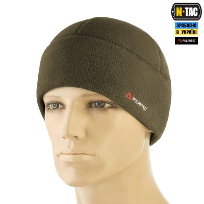 Шапка M-Tac Watch Cap Polartec Cold Weather Dark Олива