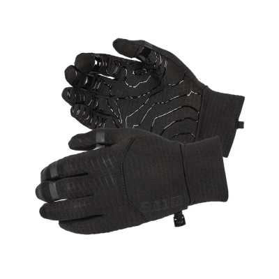 Тактические перчатки 5.11 Tactical® Stratos Stretch Fleece Gloves, черные, L