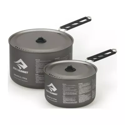 Набор посуды Sea to Summit Alpha Pot Set 2.0, 1,2 л – Темно-серый
