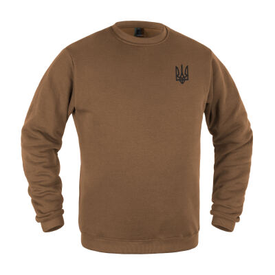 Світшот зимовий "Тризуб Logo" Coyote Brown