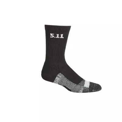 Носки средней плотности "5.11 Tactical Level I 6" Sock - Regular Thickness " Black
