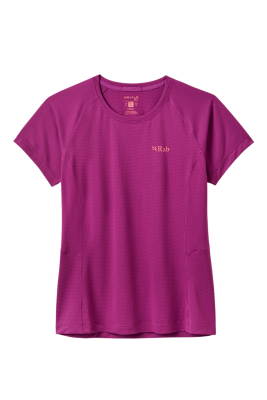 Женская футболка Rab Sonic Tee Wmns, Plum