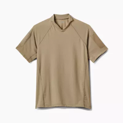 Футболка тактична потовідвідна 5.11 Tactical® "V.XI™ Sigurd S/S Shirt" Silver Tan