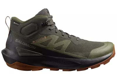 Черевики трекінгові SALOMON ELIXIR ACTIV MID Gore-Tex — Зелений