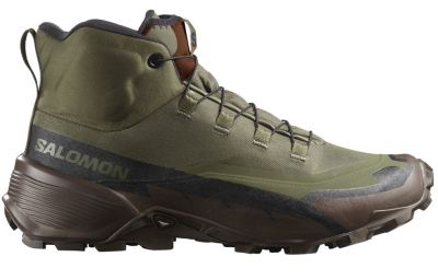 Черевики трекінгові Salomon CROSS HIKE TRACKER Gore-Tex — Зелений
