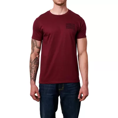 Футболка с рисунком "5.11 Tactical® American Flag Sticks" Merlot