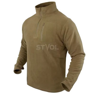 Кофта Condor Свитер флисовый Quarter Zip, розмір L, Койот