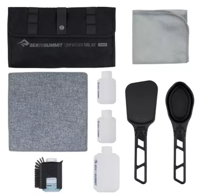Набор аксессуаров для кухни Sea to Summit Camp Kitchen Tool Kit 10 Piece Set – Черный