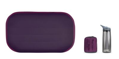 Подушка надувна Sea to Summit Aeros Premium Pillow Deluxe, 14х56х36 см, Magenta