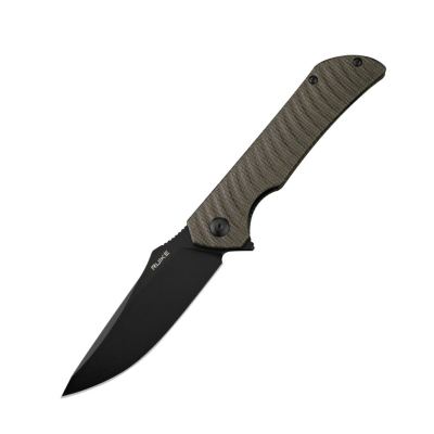 Ніж складаний туристичний Ruike P123-MB 9.2 см 14C28N коричнева мікарта