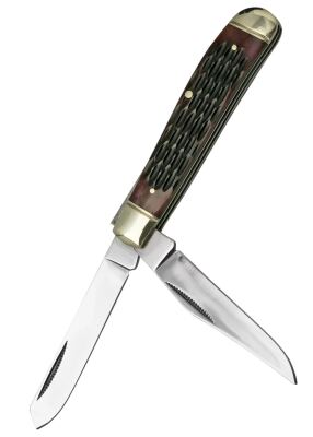 Ніж складаний Cold Steel Mini Trapper, Jigged Bone