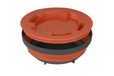 Сложная чаша с крышкой Sea to Summit X-Seal & Go, 850 мл – Оранжевая