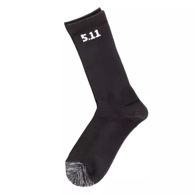 Шкарпетки "5.11 Tactical 3 Pack 6" Socks "(3 пари) Black