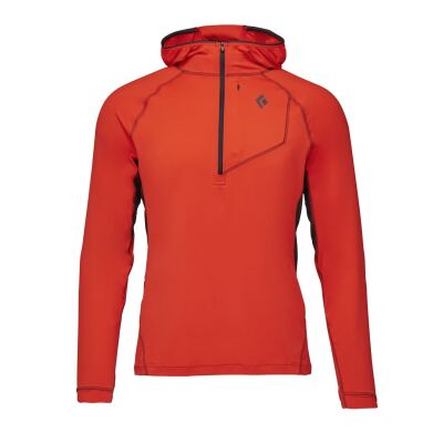Кофта чоловіча з рукавом реглан Black Diamond M Alpenglow Pro Hoody, Octane