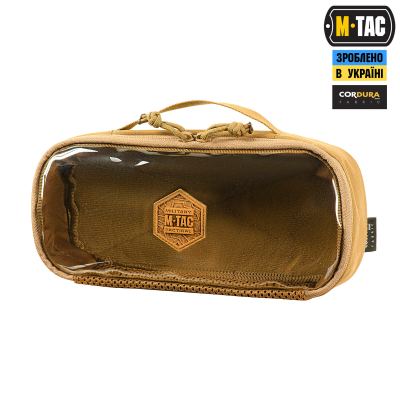 Органайзер утилитарный прозрачный M-Tac Elite Medium Gen.II Койот