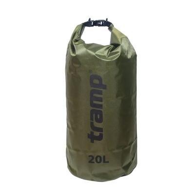 Гермомешок Tramp PVC Diamond Rip-Stop 20 л UTRA-113, олива 20 л