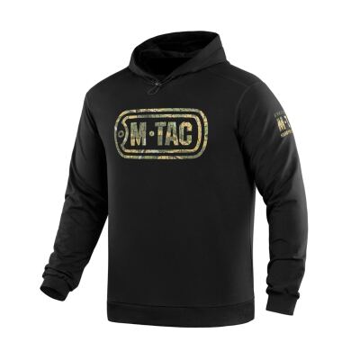 Кофта M-Tac Hoodie Logo, Чорний