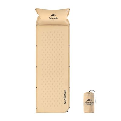 Килимок самонадувний Naturehike NH15Q002-D з подушкою Бежевий