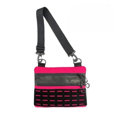 Тактическая сумка через плечо HardKit RoKit Pink Multicam M с MOLLE и велкро