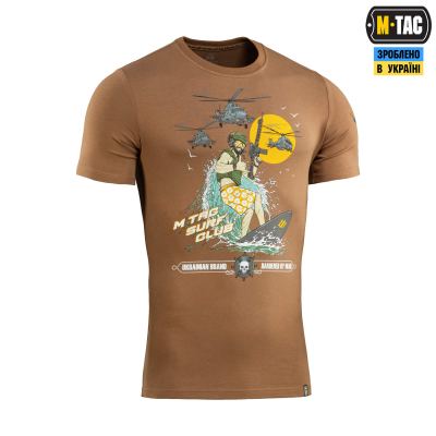 Футболка M-Tac Surf Club Койот, coyote Brown