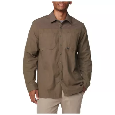 Сорочка тактична "5.11 Tactical Ascension Long Sleeve Shirt" Tundra