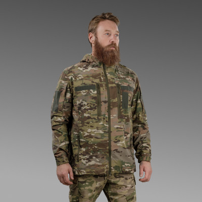 Куртка військова вологозахисна R.A.G. (Rain and Guard). Мультикам