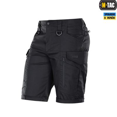 Шорти M-Tac Conquistador Flex Чорні, black, чорний