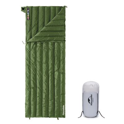 Пуховий спальний мішок Naturehike CWM295 CNK2300SD013 Green