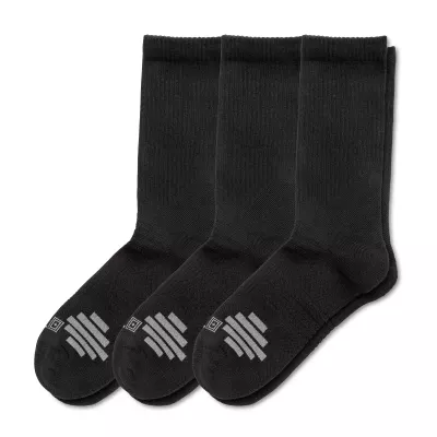 Шкарпетки тактичні "5.11 Tactical® Duty Ready Plus Crew Socks" (3 пари) Black