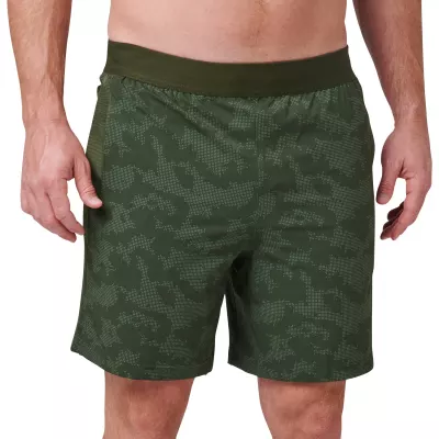 Шорты тренировочные "5.11 Tactical® PT-R Havoc Shorts" Kombu Green Atmos Dot Camo