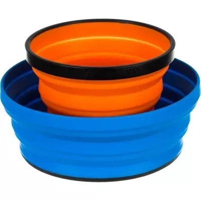 Набор складной посуды X-Set 2 Mix color от Sea to Summit 0,65 мл