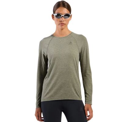 Реглан Odlo Essential Seamless W, Vetiver Melange
