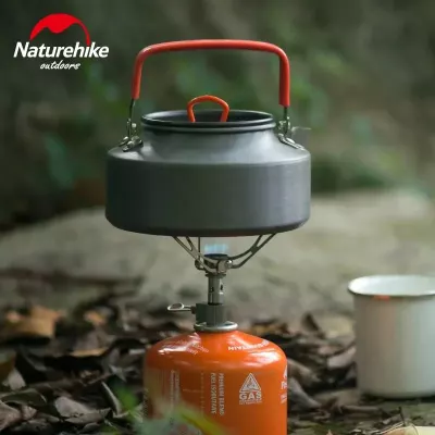 Чайник алюминиевый Naturehike NH17C020-H 1.1 л. Серый