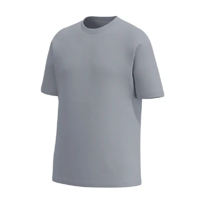 Футболка Men's Set Oversize Fit U-neck. Cotton. Сірий Футболка Men's Set Oversize Fit U-neck. Cotton. Сірий