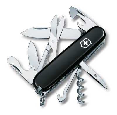 Ніж Victorinox Swiss Army Climber, Чорний
