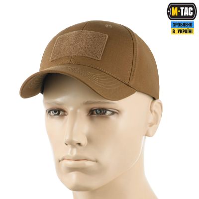 Бейсболка тактична M-Tac Elite Flex ріп-стоп Койот