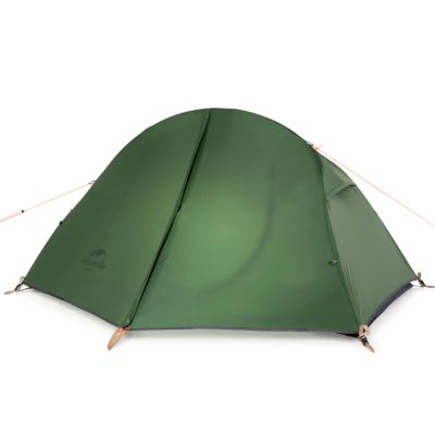 Намет надлегкий одномісний з футпринтом Naturehike Cycling 1 NH18A095-D, 210T, темно-зелений