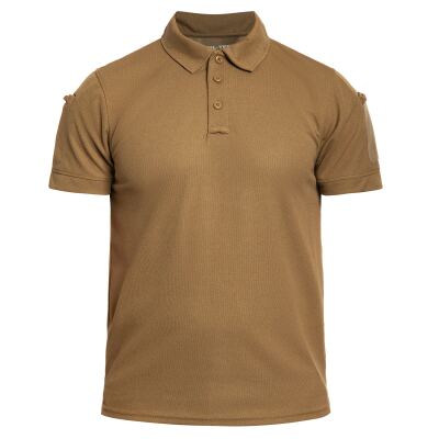 Футболка Поло тактическая "TACTICAL QUICK DRY POLOSHIRT" DARK COYOTE