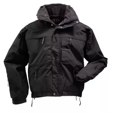 Куртка тактична демісезонна "5.11 Tactical 5-in-1 Jacket" Black