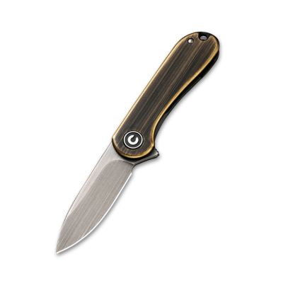 Ніж складаний Civivi Mini Elementum C18062Q-1, коричневий