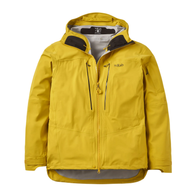 Мембранна куртка чоловіча Rab Kinetic Alpine Stretch Jacket, Dark Pollen