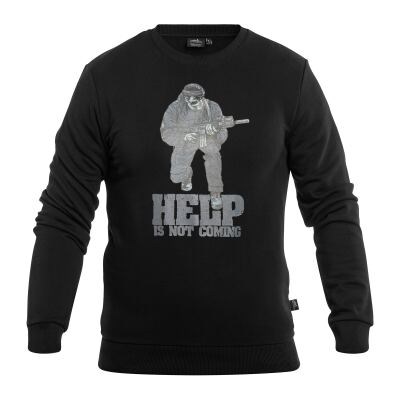 Кофта Helikon-Tex Help Is Not Coming, Чорний