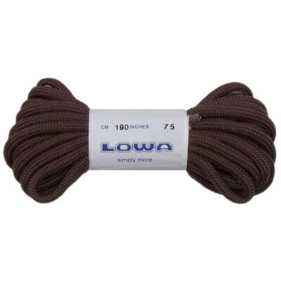 Шнурки LOWA Zephyr 190 cm, темно-коричневий