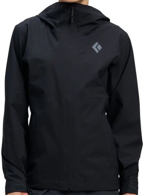 Куртка жіноча мембранна Black Diamond W Strataline Stretch Shell, Black