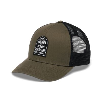 Кепка Black Diamond BD Trucker Hat, Basalt/Black/Black Cam Patch