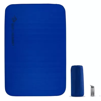 Самонадувной двухместный коврик Sea to Summit Comfort Deluxe Mat – Синий