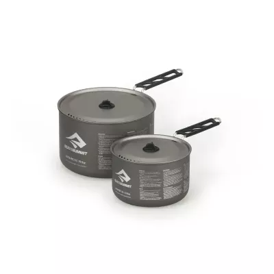 Набор посуды Sea to Summit Alpha Pot Set 2.0 2,7 мл – Темно-серый
