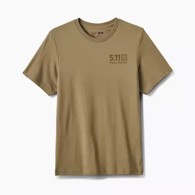 Футболка с рисунком "5.11 Tactical® Tiger Rage" Covert Green