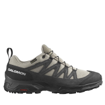 Треккинговые кроссовки Salomon X Ward Leather Gore-Tex®. Серый