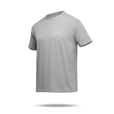 Футболка Basic Military T-shirt. Cotton and Elastane, серый